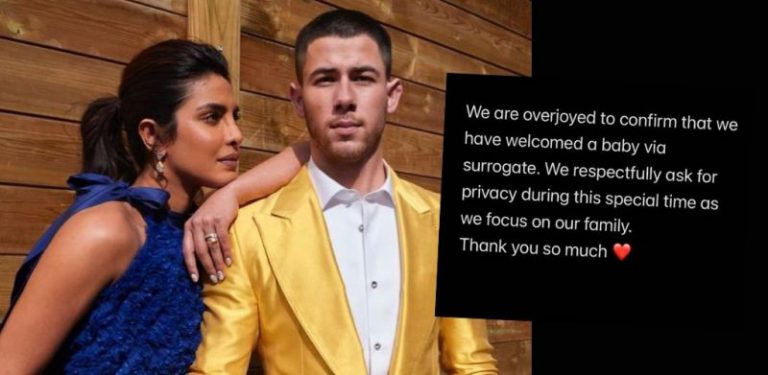 Priyanka Chopra, Nick Jonas timang anak menerusi khidmat ibu tumpang