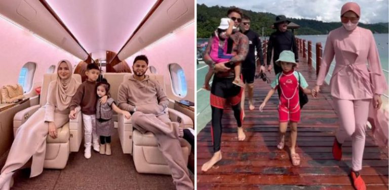 [VIDEO] Bertuahnya, Hairul Azreen dan keluarga diajak Tan Sri Vincent Tan naik jet peribadi, kapal layar mewah
