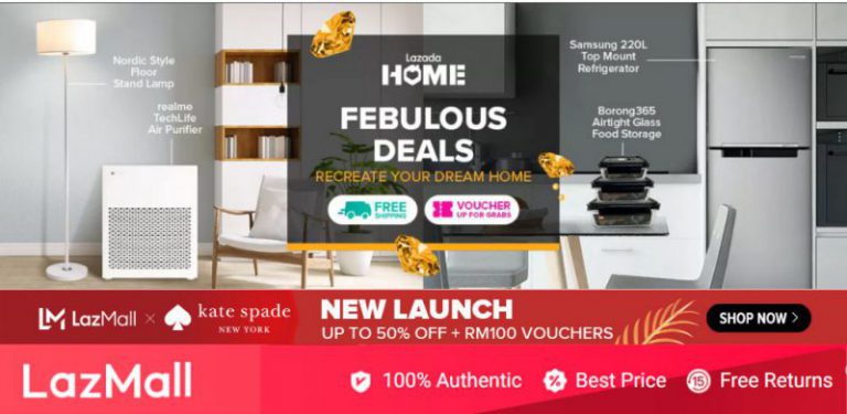 Lazada Home Fabulous Deals lebih murah dan menjimatkan, rebut Tefal Air Fryer RM1 untuk pembelian item terpilih