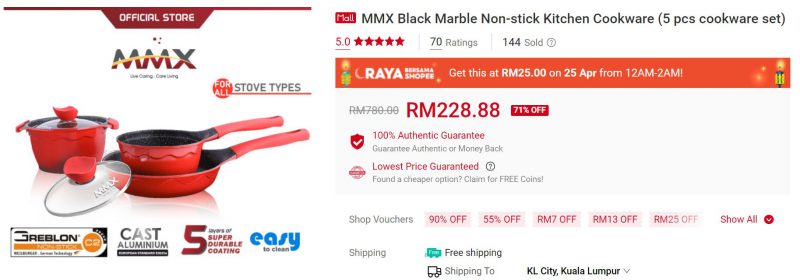 Limited Time Raya Deal Shopee