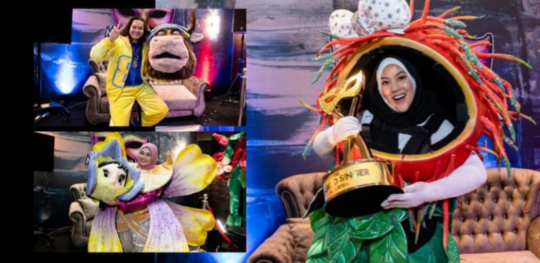 Shila Amzah (Rambutan) juara The Masked Singer Malaysia musim kedua