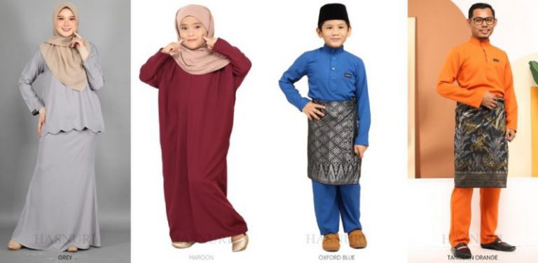 Lebih 1 juta baju kurung terjual, Hasnuri tampil dengan gaya modest dan baju sedondon sekeluarga