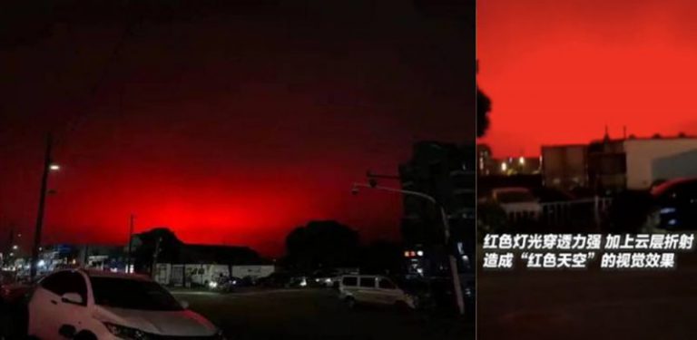 6 perkara penting berkaitan fenomena langit merah di bandar raya China