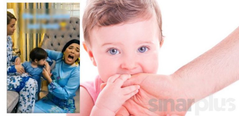 Anak Emma Maembong gigit tangan Chacha menjerit, rupanya fasa normal kanak-kanak 1 hingga 3 tahun